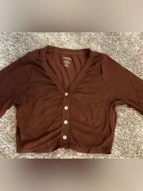 Cuddle Me Cardigan - Cocoa 😽🫶🏽